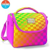 Coral High Kids Renkli Dama Desenli Thermo Beslenme Çantası 37103