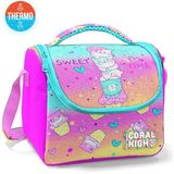 Coral High Kids Renkli Dondurmalı Kedi Desenli Thermo Beslenme Çantası 5 Litre Polyester Malzemeden 11881