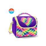Coral High Kids Renkli Piksel Kalp Desenli Thermo Beslenme Çantası 37108