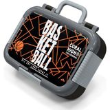 Coral High Kids Siyah Basketbol Desenli Paslanmaz Çelik Beslenme Kabı 39173