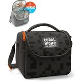 Coral High Kids Siyah Blok Desenli Thermo Beslenme Çantası 22794