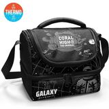 Coral High Kids Siyah Galaxy Desenli Thermo Iki Katlı Beslenme Çantası 37219 - 1 Adet - 18S-Siyah