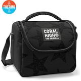 Coral High Kids Siyah Gri Yıldız Desenli Thermo Beslenme Çantası 37137 - 1 Adet - 421-Siyah