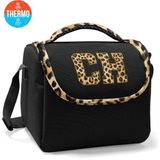 Coral High Kids Siyah Leopar Ch Harf Desenli Thermo Beslenme Çantası 37128 - 1 Adet - 18S-Siyah
