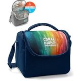 Coral High Kids Siyah Renkli Çizgili Thermo Beslenme Çantası 22790