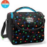 Coral High Kids Siyah Renkli Petek Desenli Thermo Beslenme Çantası 37110 - 1 Adet - 18S-Siyah
