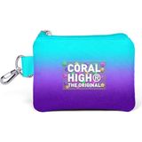 Coral High Kids Turkuaz Mor Renk Geçişli Bozuk Para Çantası 21892 - Turkuaz - Mor