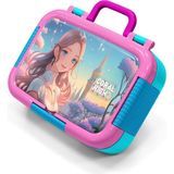 Coral High Kids Turkuaz Pembe Anime Kız Desenli Paslanmaz Çelik Beslenme Kabı 39298 - 1 Adet - 3BP-Yeşil