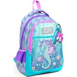 Coral High Kids Unicorn Denizatı Desenli Üç Bölmeli Okul Sırt Çantası 33256 - 1 Adet - Su Yeşili