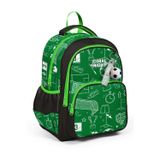 Coral High Kids Yeşil Futbol Desenli Üç Bölmeli Okul Sırt Çantası 33247