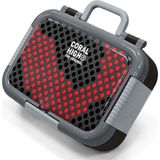 Coral High Kırmızı Desenli Çelik Beslenme Kabı 39133 - Renkli