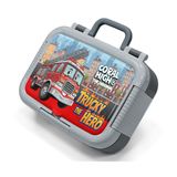 Coral High Kırmızı İtfaiye Aracı Baskılı Erkek Çocuk Paslanmaz Çelik Beslenme/Yemek Kabı - 39163