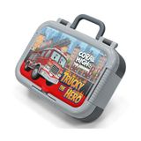 Coral High Kırmızı İtfaiye Aracı Baskılı Erkek Çocuk Paslanmaz Çelik Beslenme/Yemek Kabı - 39163