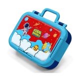 Coral High Kırmızı Mavi Astronot Baskılı Erkek Çocuk Paslanmaz Çelik Beslenme/Yemek Kabı - 39145