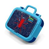 Coral High Kırmızı Mavi Örümcek Baskılı Erkek Çocuk Paslanmaz Çelik Beslenme/Yemek Kabı - 39237