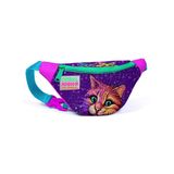 Coral High Kız Çocuk Günlük Bel Çantası - Mor Kedi