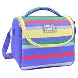 Coral High Kız Çocuk Renkli Çizgi Desenli Isı Yalıtımlı Beslenme Çantası 37102