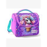 Coral High Kız Çocuk Termoslu Beslenme Çantası - Mor Pembe Dondurma Unicorn, Kız Çocuk