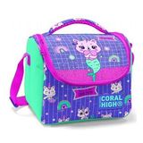 Coral High Kiz Cocuk Yesil Mavi Unicorn Okul Beslenme Cantasi - Thermo Yalitimli Okul Çantası