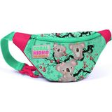 Coral High Koala Baskılı Bel Çantası - Kız Çocuk - Yeşil - Pembe
