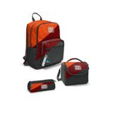 Coral High Koyu Gri Turuncu Bordo Renkli 3 lü Okul Çanta Seti SET0123692
