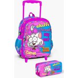 Coral High Kral Şakir Pembe Çekçekli 2'li Çanta Seti SET0233118