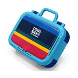 Coral High Lacivert Çizgi Desenli Erkek Çocuk Paslanmaz Çelik Beslenme/Yemek Kabı - 39122