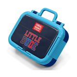 Coral High Lacivert Kırmızı Little Dude Baskılı Erkek Çocuk Paslanmaz Çelik Beslenme/Yemek Kabı - 39119