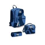 Coral High Lacivert Mavi Desenli 3 lü Okul Çanta Seti SET0123688
