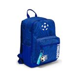 Coral High Lacivert Saks Futbol Desenli Okul Sırt Çantası 23697 Saks Mavi