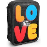 Coral High Love Baskılı Kalem Kutusu 31109 - Renkli
