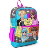 Coral High Mavi Anime Kız Çocuk İlkokul ve Günlük Sırt Çantası