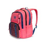 Coral High Mercan Okul Sırt Çantası, Üç Bölmeli, Pembe, Ortopedik