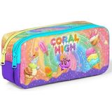 Coral High Milka Dondurma Desenli Iki Bölmeli Kalem Çantası 31054
