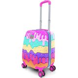 Coral High MİNİ VALİZ-16703 Pembe Renkli Eğlenceli Tasarım Çocuk Odası Aksesuarı