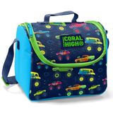 Coral High Monster Truck Baskılı Termoslu - Erkek Çocuk Beslenme Çantası