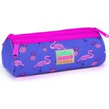 Coral High Mor Flamingo Kalem Çanta, Üç Bölmeli 22316 Kalemlik