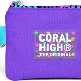 Coral High Mor Leopar Desenli Bozuk Para Çantası 21901