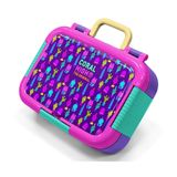 Coral High Mor Pembe Kaktüs Desenli Kız Çocuk Paslanmaz Çelik Beslenme/Yemek Kabı - 39208