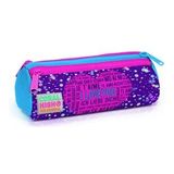 Coral High Mor Pembe Kalp Üç Bölmeli Kalem Çantası - Kız Çocuk - Kalemlik