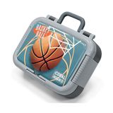 Coral High Nefti Turuncu Basketbol Baskılı Erkek Çocuk Paslanmaz Çelik Beslenme/Yemek Kabı - 39335