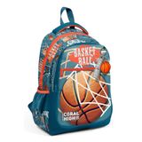 Coral High Nefti Turuncu Basketbol Desenli Erkek Cocuk Ilkokul Cantasi Ve Gunluk Sirt Cantasi