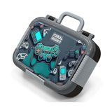 Coral High Nefti Yeşil Oyun Konsolu Desenli Erkek Çocuk Paslanmaz Çelik Beslenme/Yemek Kabı - 39301