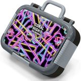 Coral High Neon Desenli Çelik Beslenme Kabı 39148 - Renkli
