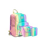 Coral High Okul Çantası 3'lü Set Çok Renkli, Orta, ADYAYG2025YEN-1, Çok Renkli, üniseks-çocuk