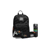 Coral High Okul Çantası 3'lü Set, Orta, ADYAYG-2025YENİ, Siyah, erkek-çocuk
