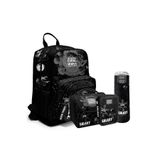 Coral High Okul Çantası Galaxy Tasarım Üniseks 4'lü Set, Orta, ADYAYG2025YENİ2, Gri, üniseks-çocuk