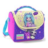 Coral High Pembe Mor Anime Baskılı Kız Çocuk Yalıtımlı Beslenme Çantası