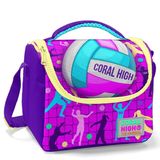 Coral High Pembe Mor Voleybol Isi Yalitimli Beslenme Cantasi - Kiz Cocuk