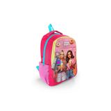 Coral High Pembe Neon Mercan Fashion Girl Desenli Üç Bölmeli Sırt Çantası 23669